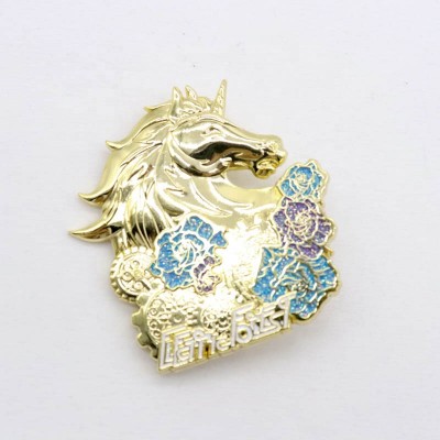 Hot selling custom Horse hat bee decorative pins for clothes no minimum order