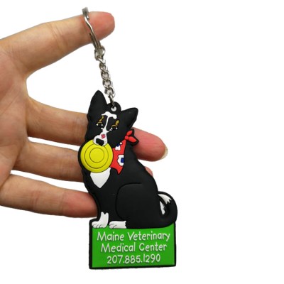 Tourist Souvenir 3d Custom Pvc Keychain