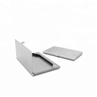 Hot Sale Stock Cheap Custom Metal Aluminium Business Name Id Card Holder Credit Card Case