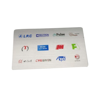 wholesale sublimation print pvc plastic gift business cards