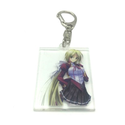 Wholesales Promotion Custom Cute Cartoon Shape Acrylic Keychain Key Chain